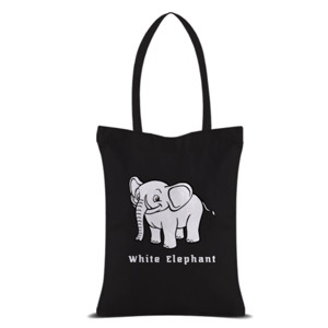 Tas Tote White elephant
