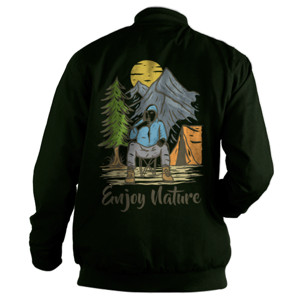 Jaket Bomber Enjoy nature