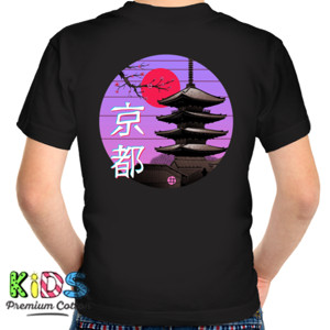 Kaos Japanese pagoda (塔婆)
