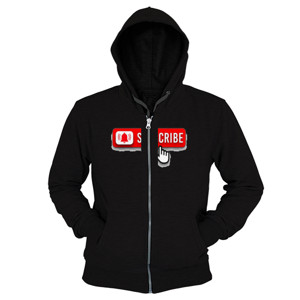 Hoodie Zipper Subscribe