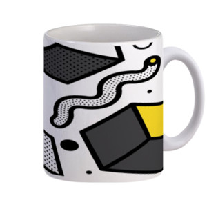 Mug Neo memphis background 24