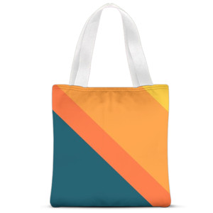 Tas Tote Fullprint Tote Bag Abstrak Full Print