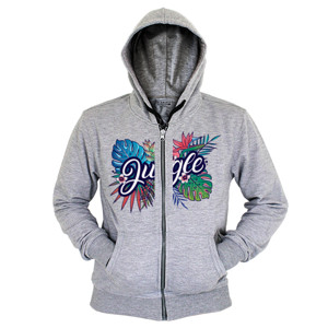 Hoodie Zipper Junggle - Gildan Soft Style