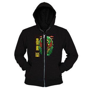 Hoodie Zipper Desain Tema Floral, Keren Dan Unik