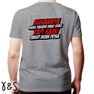 Kaos T-shrt JOMBLO FISABILILLAH