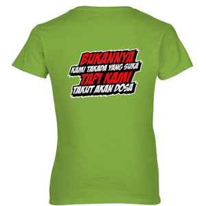 Kaos T-shrt JOMBLO FISABILILLAH