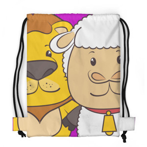 Tas Serut Fullprint Teman baik