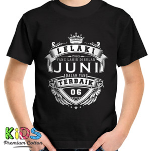 Kaos T-SHIRT LELAKI TERBAIK JUNI - D2