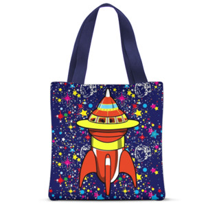 Tas Tote Fullprint Billionaire