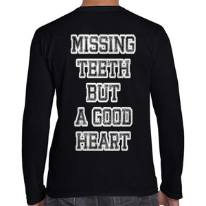 Kaos Missing teeth but a Good Heart