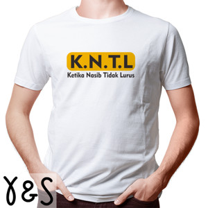 Kaos KNTL Putih