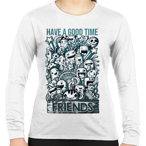 Kaos Good Time Doodle