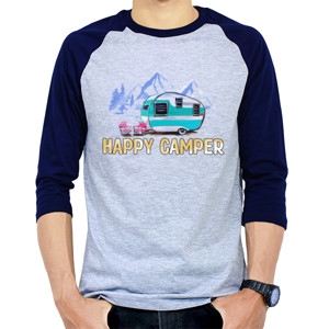 Kaos Raglan Kaos Cewe Keren Tema Adventure,Camping,Naik Gunung