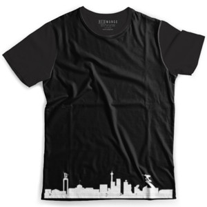 Kaos Fullprint Siluet kota jakarta