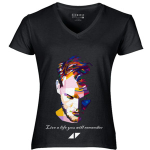 Kaos Kaos Premium Amazing Avicii Design For Music Lover