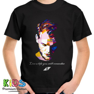 Kaos Kaos Premium Amazing Avicii Design For Music Lover