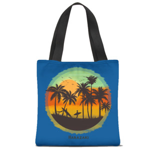 Tas Tote Fullprint tote bag summer vibes