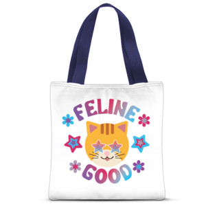 Tas Tote Fullprint Feline Good Star