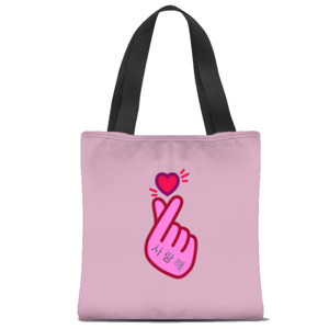 Tas Tote Fullprint Sarangheo