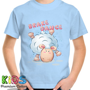 Kaos "Break Dance Lamb" Premium Quality