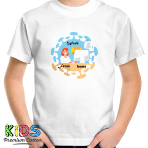 Kaos Work From Home - Corona