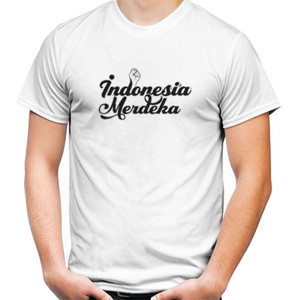 Kaos T-shirt Indonesia Merdeka - 01