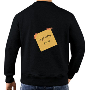Jaket Sweater Saya orang genius