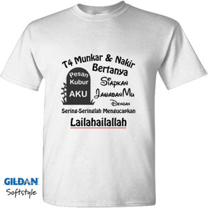 Kaos Kaos Wanita Seri Pesan Alam Kubur #1