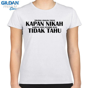 Kaos Jangan Tanya Kapan Nikah Bright