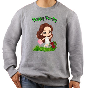 Jaket Sweater Happy Family2