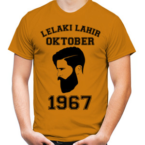 Kaos Lelaki Lahir Oktober 1967
