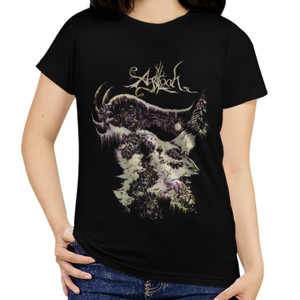 Kaos Black T-shirt Agalloch American heavy metal band