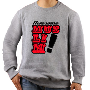 Jaket Sweater Awesome muslim