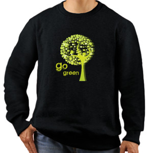 Jaket Sweater Kaos Go Green