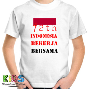 Kaos 72th indonesia