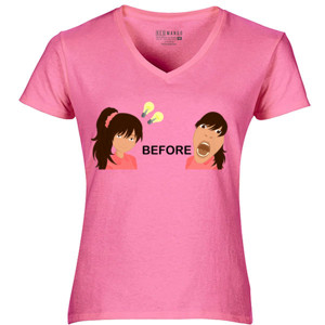 Kaos berfikirlah sebelum berbicara