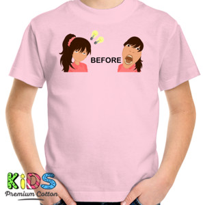 Kaos berfikirlah sebelum berbicara