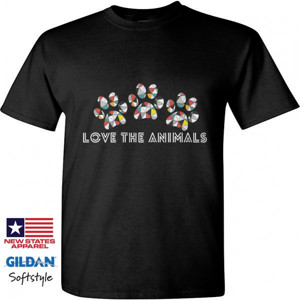 Kaos Love The Animals Tshirt