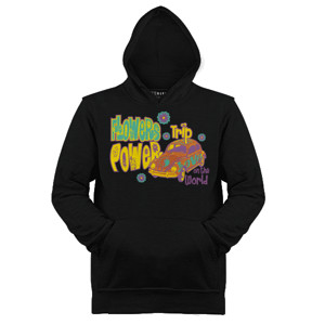 Jaket Hoodie Flower Power Trip