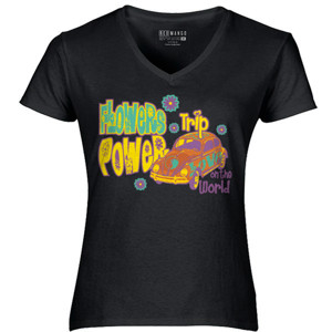 Kaos Flower Power Trip