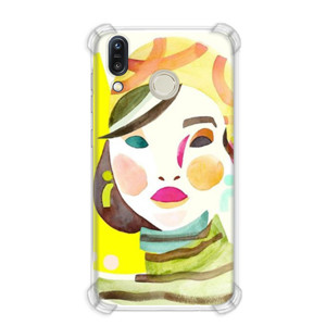 Casing HP  Lady on Yellow