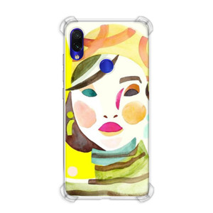 Casing HP  Lady on Yellow