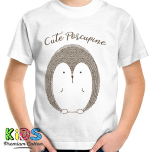 Kaos Cute Porcupine