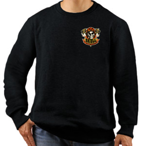 Jaket Sweater Skull Twin Viston