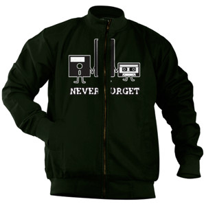 Jaket Bomber Never Forget