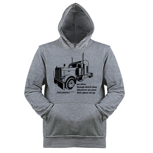 Jaket Hoodie Driver Truck