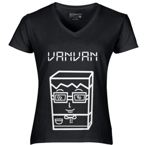 Kaos Vanvan Black And White