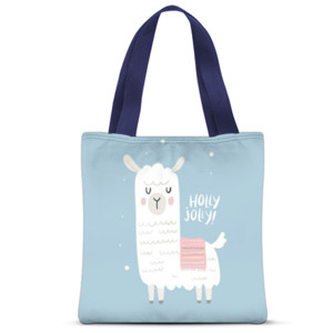Tas Tote Fullprint llamma