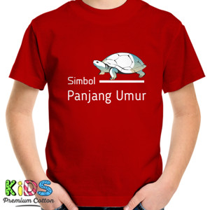 Kaos kura simbol panjang umur