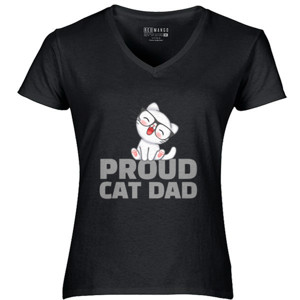 Kaos Cat Lover Pencinta Kucing Proud Cat Dad